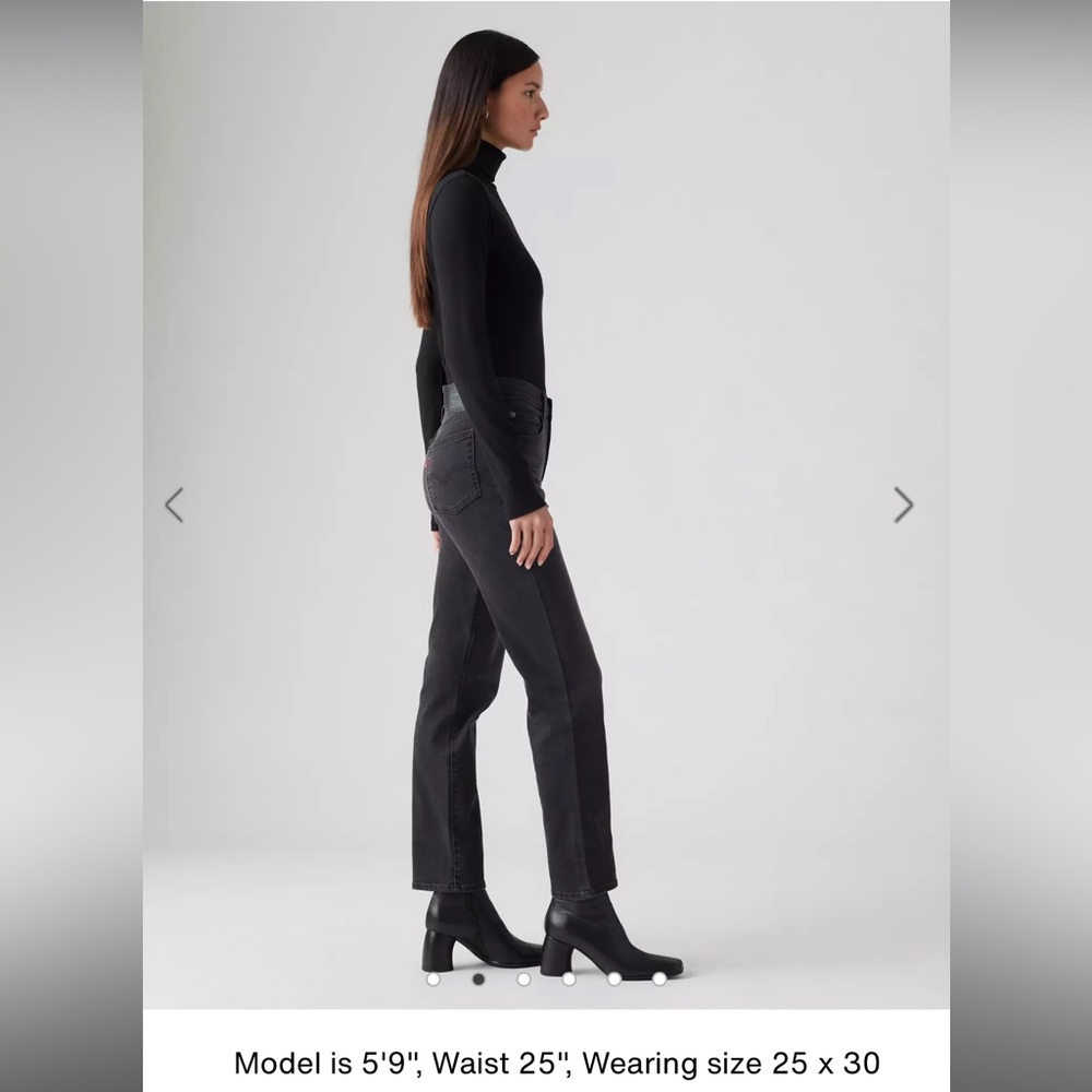 Levi’s 724 HIGH RISE SLIM STRAIGHT WOMEN'S JEANS - Picture 3 of 9